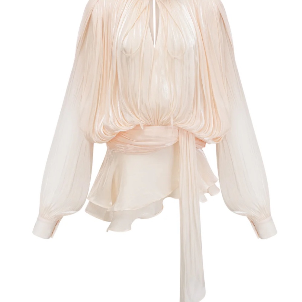 Elegant Cream Mini Dress